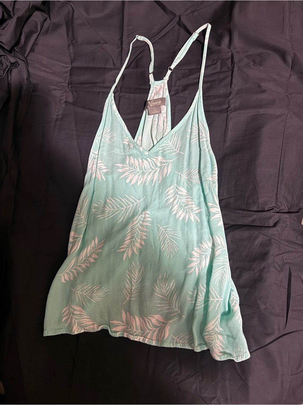 Natural Reflections Women’s Small Tropical Palm Print